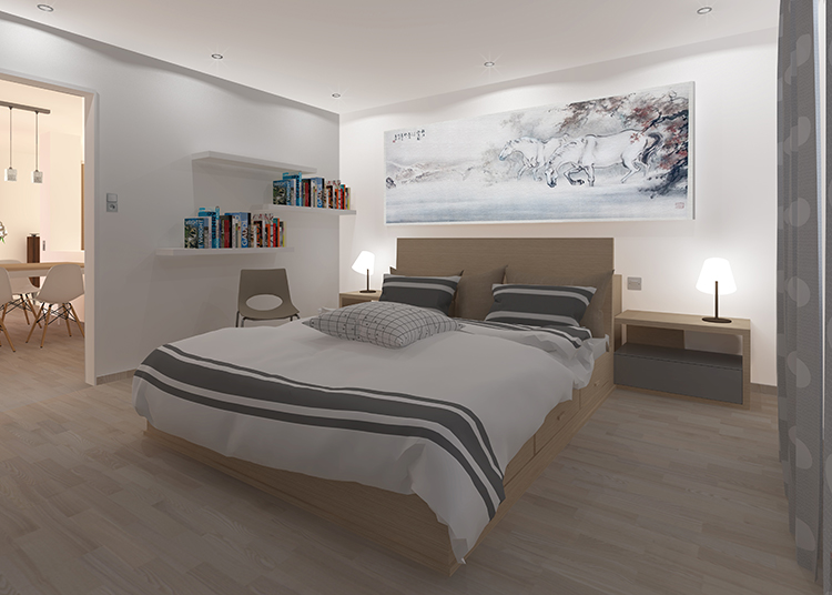 Scribble Architektur Visualisierung Innen EK-art.com