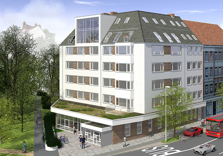Illustration Architektur Illustrationen Städtebau EK-art
